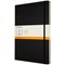 Moleskine Classic Casebound Notebook, A4, Ruled, 192 Pages, Black