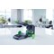 Novus B2200 Sustainable Re+New Heavy Duty Black/Green Hole Punch (200 Sheet Capacity)