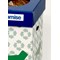 Acorn Office Twin Recycling Bin, 95 Litres Each, Blue and Green
