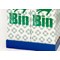 Acorn Office Twin Recycling Bin, 95 Litres Each, Blue and Green