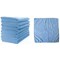 Janit-X Microfibre Cleaning Cloths, Blue, Pack of 10