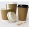 Belgravia Triple Walled Ripple Paper Cups, 341ml, Kraft, Pack of 25