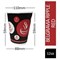 Belgravia Triple Walled Red Tea & Coffee Ripple Cups, 341ml, Pack of 25