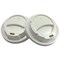 Belgravia Sip Through Lids, For 284-568ml Cups, White, Pack of 50