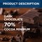 Lavazza Dark Chocolate Squares, Pack of 200