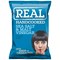 Real Crisps, Sea Salt & Malt Vinegar, 35g, Pack of 24