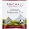 Birchall Fairtrade English Breakfast Tea, Pack of 250
