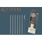 Viners 7 Piece Long Steel Drinking Straws Gift Set, 6 Straws & 1 Cleaning Brush Viners 7 Piece Long Steel Drinking Straws Gift Set, 6 Straws & 1 Cleaning Brush