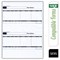 Custom Forms Sage (SE95) Compatible 1-Part Laser Pay Advice Forms, 500 Sheets/1000 Forms
