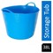 Gorilla Flexi Tub, 38 Litre, Blue