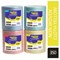 Janit-X Optima All Purpose Non Woven Cloth Roll, 350 Sheet, Yellow