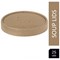Caterpack Kraft Soup Lids, 341-454ml, Pack of 25 Caterpack Kraft Soup Lids, 341-454ml, Pack of 25