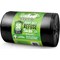 Eco360 Heavy Duty Bin Bags, 50 Litre, Black, Pack of 50