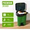 Eco360 Heavy Duty Bin Bags, 50 Litre, Black, Pack of 50