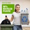 Eco360 Heavy Duty Bin Bags, 50 Litre, Black, Pack of 50
