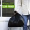 Eco360 Extra Strong Heavy Duty Refuse Sacks, 100 Litre, Black, Pack of 50