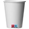 Belgravia Single Walled Paper Cups, 350ml, White, Pack of 50