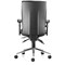 Chiro High Back Operator Chair, Height Adjustable Arms, Black - Delivered Built