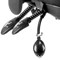 Chiro High Back Operator Chair, Height Adjustable Arms, Black - Delivered Built
