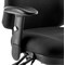 Chiro High Back Operator Chair, Height Adjustable Arms, Black - Delivered Built