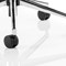 Chiro High Back Operator Chair, Height Adjustable Arms, Black - Delivered Built