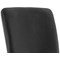 Chiro High Back Operator Chair, Height Adjustable Arms, Black
