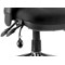 Chiro High Back Operator Chair, Height Adjustable Arms, Black