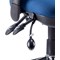Chiro High Back Operator Chair, Height Adjustable Arms, Blue