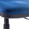 Chiro High Back Operator Chair, Height Adjustable Arms, Blue