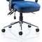 Chiro High Back Operator Chair, Height Adjustable Arms, Blue