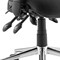 Chiro Medium Back Operator Chair, Height Adjustable Arms, Black