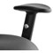 Chiro Medium Back Operator Chair, Height Adjustable Arms, Black