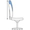 Chiro Medium Back Operator Chair, Height Adjustable Arms, Black