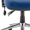 Chiro Medium Back Operator Chair, Height Adjustable Arms, Blue - Delivered Built