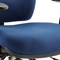 Chiro Medium Back Operator Chair, Height Adjustable Arms, Blue - Delivered Built