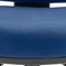 Chiro Medium Back Operator Chair, Height Adjustable Arms, Blue - Delivered Built