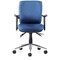Chiro Medium Back Operator Chair, Blue