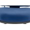Chiro Medium Back Operator Chair, Height Adjustable Arms, Blue