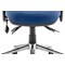 Chiro Medium Back Operator Chair, Height Adjustable Arms, Blue