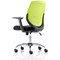 Dura Operator Chair, Fixed Height Arms, Green - Delivered Built