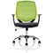 Dura Operator Chair, Fixed Height Arms, Green