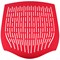 Dura Operator Chair, Fixed Height Arms, Red