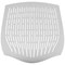 Dura Operator Chair, Fixed Height Arms, White