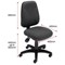 Eclipse Plus II Operator Chair, Charcoal