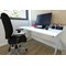 Galaxy Operator Chair, Height Adjustable Arms, Black