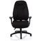 Galaxy Operator Chair, Height Adjustable Arms, Black