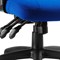 Galaxy Operator Chair, Height Adjustable Arms, Blue - Delivered Built