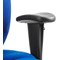 Galaxy Operator Chair, Height Adjustable Arms, Blue - Delivered Built