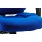 Galaxy Operator Chair, Height Adjustable Arms, Blue