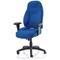 Galaxy Operator Chair, Height Adjustable Arms, Blue